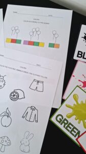 Atividades em inglês adaptadas TEA – Autismo – Teacher Bruna Kids ...