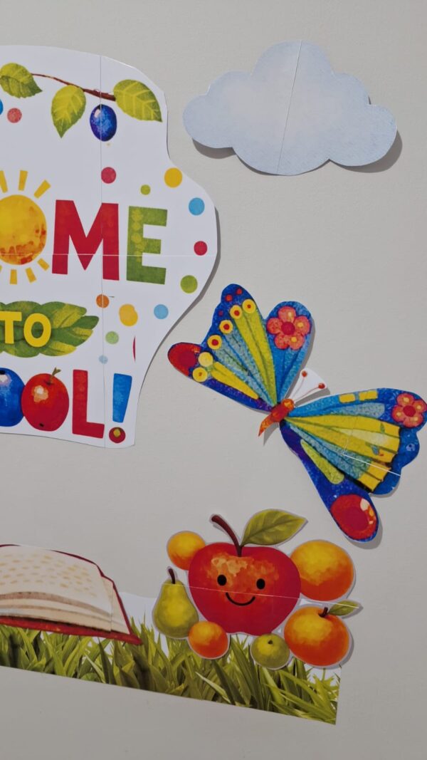 Painel – WELCOME BACK TO SCHOOL – THE VERY HUNGRY CATERPILLAR – Teacher ...