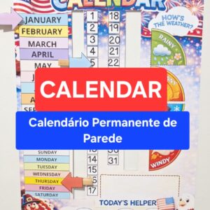Calendário Permanente de Parede