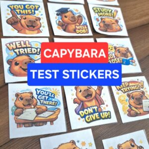 Capybara Test Stickers