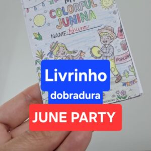 Livrinho Dobradura – June Party